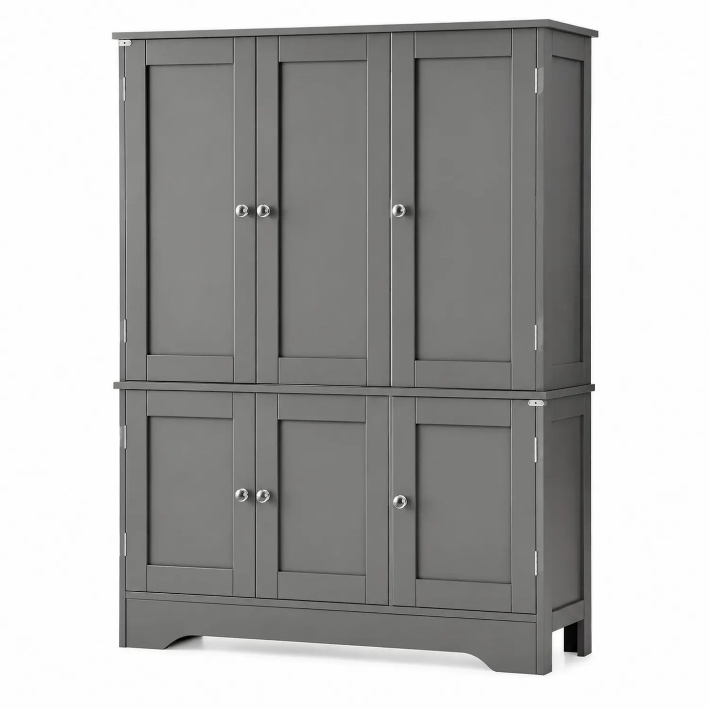 Buffet haut en bois MDF gris